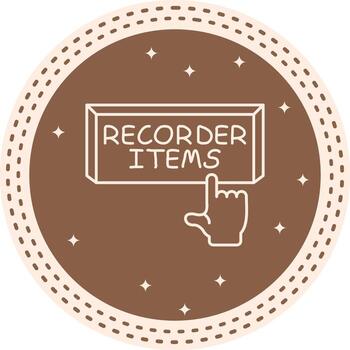 Reorder Items Finger Tap Button Scalable Visual Design Element vector