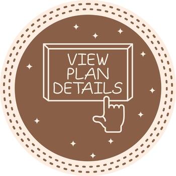 View Plan Details Finger Tap Button Scalable Creative Design Object vector