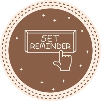 conjunto recordatorio dedo grifo botón dinámica plano gráfico forma vector