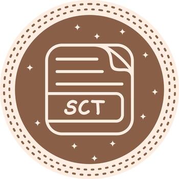 SCT File Elegant User Interface Form vector