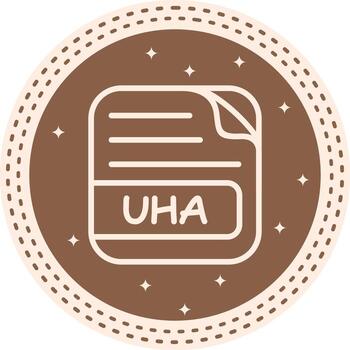 UHA File Elegant User Interface Form vector
