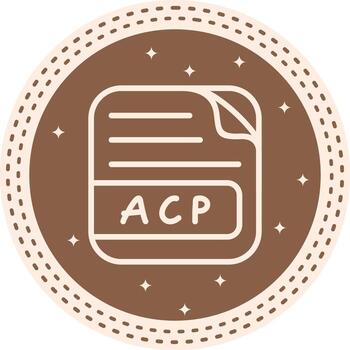 acp archivo único producto diseño característica vector