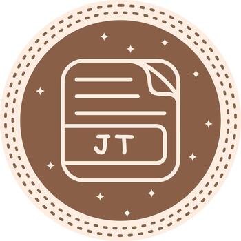 JT File High Resolution File vector
