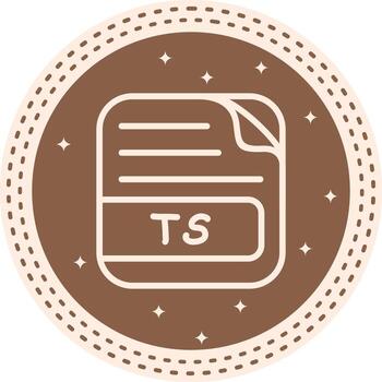 TS File Detailed Abstract Graphic Layout vector