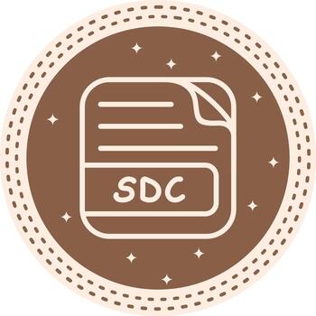 SDC File Structured UI Layout vector