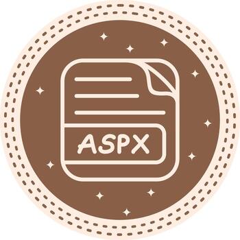 ASPX File Structured UI Layout vector