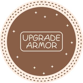 potenciar armadura Delgado botón distinto visual símbolo formar vector