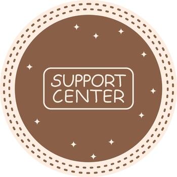 apoyo centrar Delgado botón funcional ui gráfico elemento vector