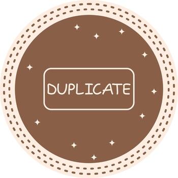 duplicar Delgado botón característica realce diseño marca vector