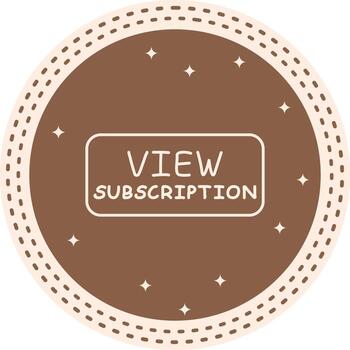View Subscription Slim Button Layered Creative Graphic Layout vector
