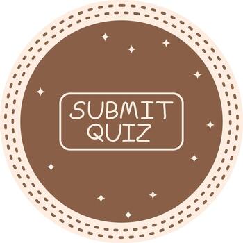 Submit Quiz Slim Button Abstract User Interface Shape vector