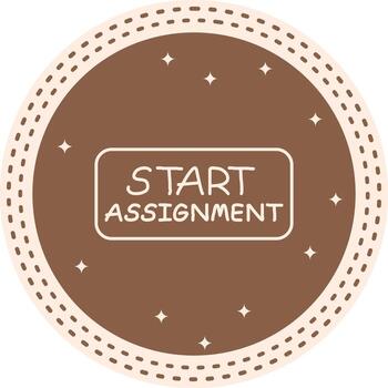 comienzo asignación Delgado botón sin costura creativo diseño diseño vector