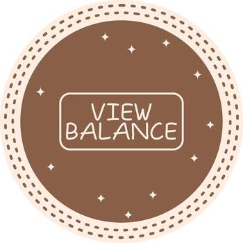 View Balance Slim Button Unique Product Design Feature vector