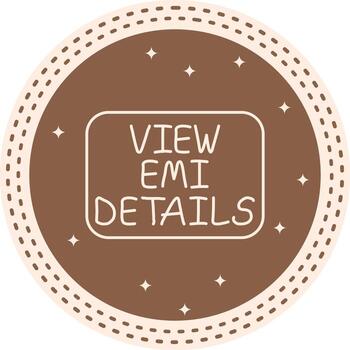 View EMI Details Slim Button Interactive Digital Art Symbol vector