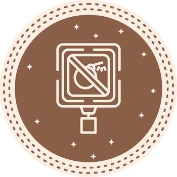 No Explosives Structured UI Layout vector