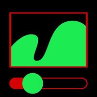 liquido onda Ripristina pulsante ui animazione elemento design video