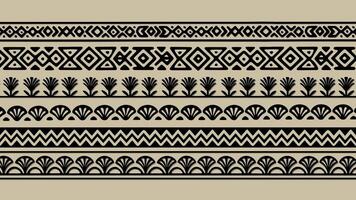 azteco simbolo ciclo continuo sfondo, antico civiltà motivo nel movimento video