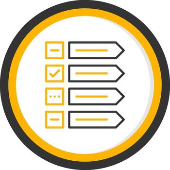 Visual Infographic Elements Line Two Color Circle vector