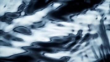 eterisk strömmande flytande abstrakt mörk och ljus virvlande mönster med dynamisk rörelse video