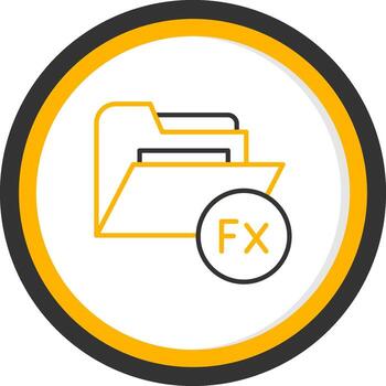 matemáticas fórmula carpeta línea dos color circulo vector