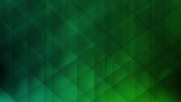 verde geometrico astratto sfondo con pendenza modello video