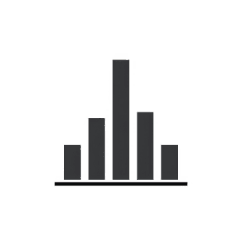 gris bar gráfico gráfico representando datos análisis aislado en transparente antecedentes png