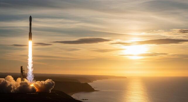 spacex lanza sus primero cohete de el año foto