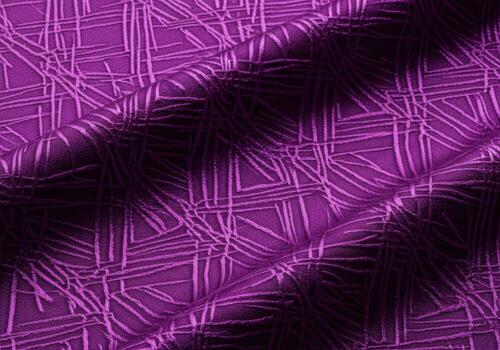 A purple fabric with a pattern of small squares photo