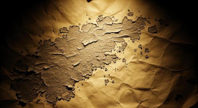 A piece of paper with a hole in it photo