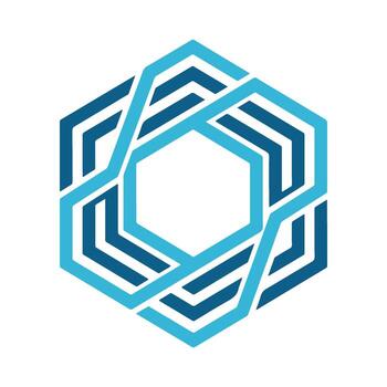 ilustración Arte de geométrico hexágono patrón, un moderno resumen diseño vector