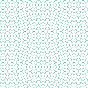 A green and white pattern with hexagons vector
