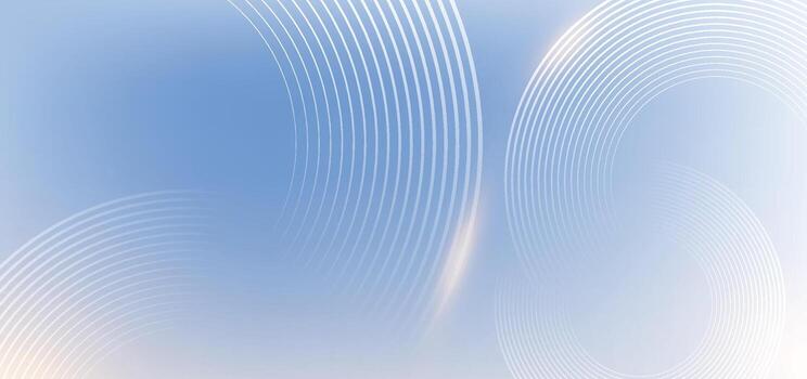 Abstract blue modern background with circle elements, Digital technology concept. vector