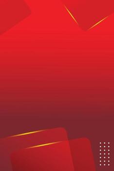 Red gold gradient background for overlay design vector