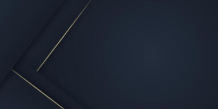 Dark abstract background with geometric lines and luxury style vector