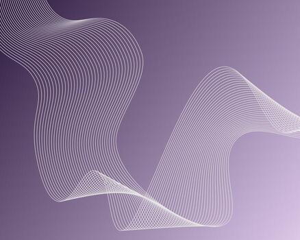 Abstract Digital Wavy Line Texture Background vector