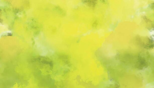 Bright Yellow Abstract Cloudy Texture Background vector