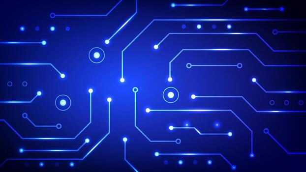 digital tecnología circuito antecedentes. circuito tablero sistema concepto. diseño para futurista red computadora datos sistema. vector