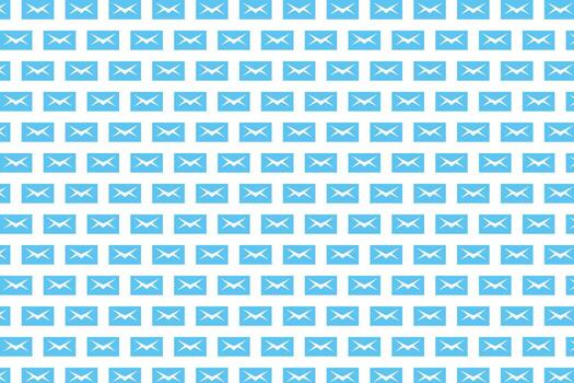 Blue Mail Envelope Pattern Background Image vector