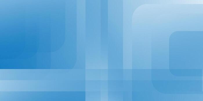 Abstract Blue Gradient Background with Rounded Rectangular Shapes. vector