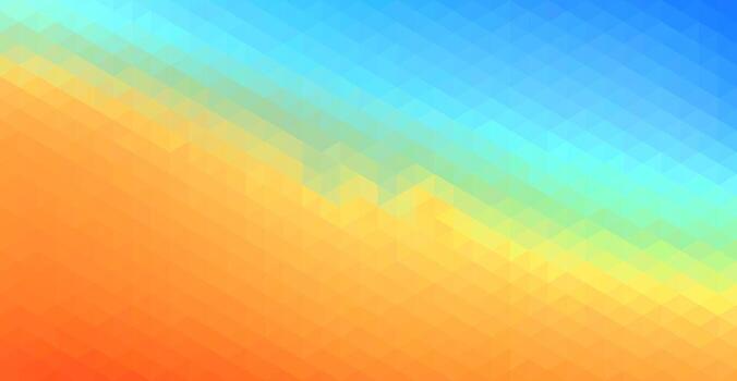 Color gradient background in vibrant hues vector