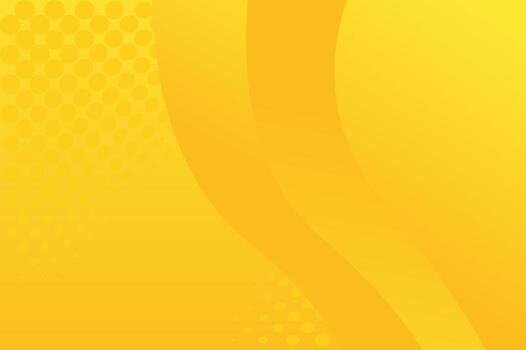 brillante amarillo resumen antecedentes con círculos y suave curvas para diseño proyectos vector