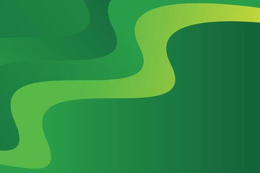 Green Abstract Ribbon Pattern With Curved Lines for Modern Background Design vector