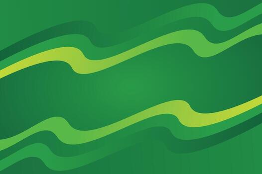 resumen verde ola antecedentes con fluido curvas para moderno diseño y marca vector
