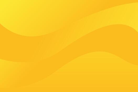 Bright Yellow Abstract Background With Curved Waves And Warm Gradient For Design Projects vector