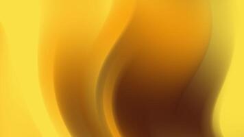 abstrakt gul och brun vågor blandning mjukt, lämplig för bakgrunder, digital konst, och design projekt kräver en värma och strömmande mönster. video