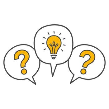 he Emergence and Significance of Creative Ideas Necessary for Solving Difficult Problems. vector