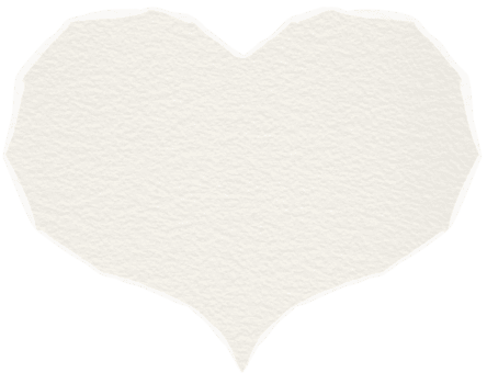Paper texture of heart shape illustration png