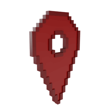 3d geven rood korrelig kaart plaats pin icoon, symboliseert GPS, navigatie, en geolocatie. modern digitaal ontwerp voor appjes, kaarten, online Diensten, en technologie png