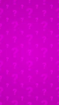 Simple Curiosity and Knowledge Question Mark Pattern In Vivid Purple Vertical Background Design vector