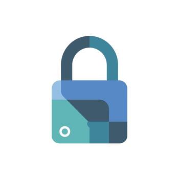 digital seguridad bloquear símbolo representando intimidad y datos proteccion ilustración diseño concepto vector